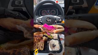 ASMR FastFOod Mukbang food youtubeshorts foodblogger fastfoodie foodie shorts viralshorts [upl. by Nonarb753]