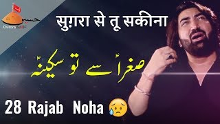 28 Rajab Noha Sughra se Tu Sakina  ؑ نوحہ صغرا سے تو سکینہ  सुग़रा तू सकीना  Ameer Hasan Aamir [upl. by Calabresi]