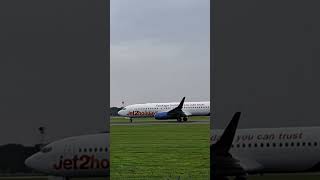 Boeing 737 800 Jet2 Holidays departure to Alicante ALC Spain [upl. by Ylyl]