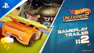 Hot Wheels Unleashed 2  Turbocharged  Gameplay Trailer 2  PS5 amp PS4 Games [upl. by Ayyidas]