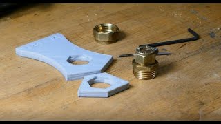 3D Printed Graver Sharpening Template [upl. by Atnomed422]