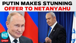 Putins Stunning Gaza Message Makes Offer To Netanyahu Amid Iran Israel War  Iran Israel Latest [upl. by Nudnarb]