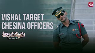 Vishal as a army officer 🔥 Abhimanyudu  Samantha  Vishal  Arjun sarja  Sun NXT Telugu [upl. by Fein]