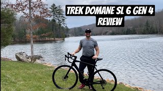 TREK DOMANE SL 6 GEN 4 REVIEW  GLADE SPRINGS RESORT  GOPRO CYCLING 2023 [upl. by Keating]