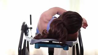 Teeter FitSpine LX9 Inversion Table Demonstration [upl. by Elades733]