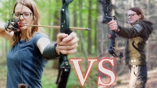 Compound Bow VS Recurve Bow Which is better [upl. by Nanji]