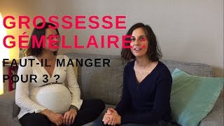 Grossesse Gémellaire et Alimentation  Interview dune maman enceinte de jumeaux [upl. by Benkley]