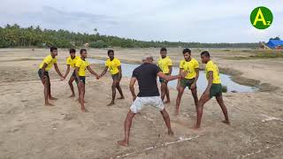 Kabaddi SkillsEasy LearnHand Touches [upl. by Bornstein]