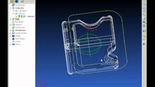 PowerMILL Modelling Creating Wireframe From Curve [upl. by Lexerd]