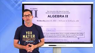 Algebra 2 Regents Review  June 2024 [upl. by Wj23]