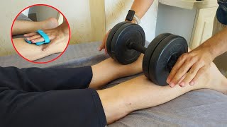 PERFECT Relaxing LEG and CALF MASSAGE  ASMR [upl. by Fasa932]