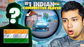 ROLEX REACTS to 1 INDIAN COMPETITIVE PLAYER  PUBG MOBILE  BGMI [upl. by Brewster]