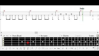 KNOW KNOW KNOW  DOES  ベース TAB Bass [upl. by Rammus]