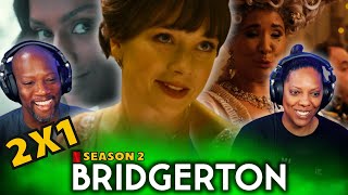 BRIDGERTON Season 2 Episode 1 Reaction and Discussion 2x1  Capital R Rake [upl. by Epolulot]