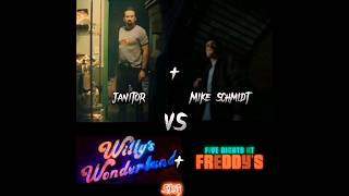 Janitor  Mike Schmidt vs Willys Wonderland  Five nights at Freddys [upl. by Ecnarepmet949]