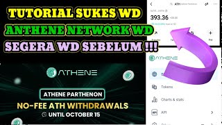 TUTORIAL CARA SUKES WD ATHENE NETWORK LANDING WALLET TINGGAL NUNGGU LISTING CAER [upl. by Nalyak596]