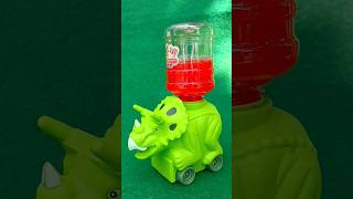 Asmr Rhino Water Dispenser 🦏 amp Red colour water drinking AC369 satisfying asmr shorts [upl. by Relyhcs]