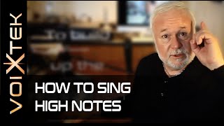 How to Sing High Notes Vocal Tip Voice Training by Ron Anderson VoixTek VR Apps [upl. by Odrarej700]