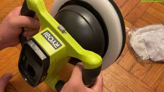 Ryobi Orbital Buffer  18V  10 Inch [upl. by Polad347]