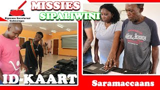 Missies Sipaliwini BovenSuriname ID kaarten Saramaccaans [upl. by Rivi597]