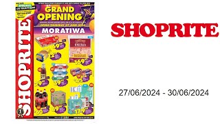 Shoprite specials ZA  27062024  30062024 [upl. by Nivej]