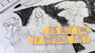 ✦ why you should do more sketches with ballpoint pen ✦ [upl. by Yablon]