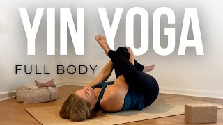 Ultimate Full Body Relaxation 50 Min Yin Yoga Deep Stretch [upl. by Rosenblatt250]