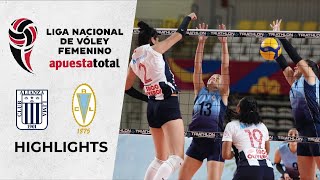 Alianza Lima 🆚 Regatas 4K Highlights SEMIFINAL IDA Liga Nacional Superior de Voley Femenino 2024 [upl. by Elmaleh]