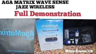 How to use AgaMatrix wavesense Jazz Bluetooth Glucose Meter Full Demonstration  GDM app Diabetes [upl. by Christis]