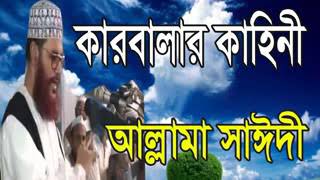 কারবালার কাহিনী allama delwar hossain sayeedi bangla waz [upl. by Udella630]