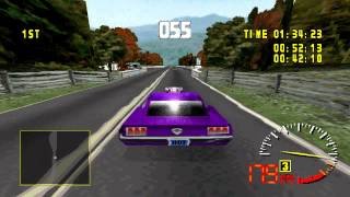 Retrogaming  Test Drive 5  Blue Ridge Parkway [upl. by Aronos]