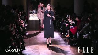 Défilé  Carven  automnehiver 20142015 [upl. by Kosel]