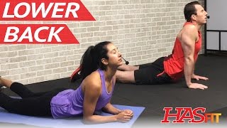 25 Min Lower Back Exercises for Lower Back Pain Relief Stretches for Lower Back Strengthening Rehab [upl. by Paulita]