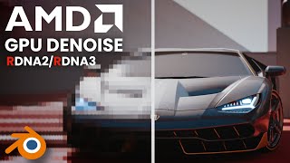 How to Enable AMD GPU Denoise  Blender 41 [upl. by Bartholomeo]