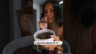 BROWNIE FIT ✨️ dieta receitas [upl. by Greff]