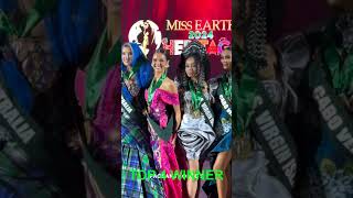 MISS EARTH TOP 4 WINNER 2024 [upl. by Ydennek]