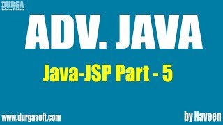 Adv JavaJSPPart 5 [upl. by Normi]