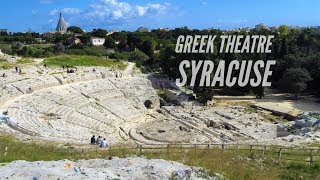 Syracuse GREEK THEATRE  Sicily Italy [upl. by Negaet]