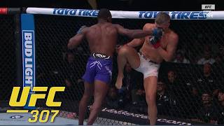 Joaquin Buckley knocks out Stephen Thompson on UFC 307 prelims  ESPN MMA [upl. by Inasah]