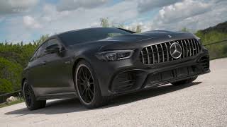 MercedesAMG GT 63 S 4Door – Sound Track Test Design Details [upl. by Nerok]