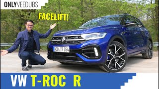 VW T Roc R 2023 facelift  The Newely Updated TRoc gets an 300hp R version [upl. by Yelrehs]