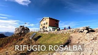 RIFUGIO ROSALBA COLLE PERTUSIO [upl. by Valerlan]