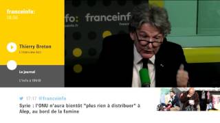 Thierry Breton PDG dAtos  lEurope doit mutualiser sa défense face à lisolationnisme de Trump [upl. by Reinhardt]