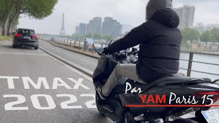 Présentation de notre TMAX 560 2022 accessoirisé  YAM PARIS 15 [upl. by Colette425]