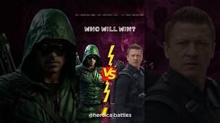 Hawkeye vs Green Arrow The Ultimate Archery Duel 🏹🔥 marvelvsdc marvel superherobattles [upl. by Mandych686]