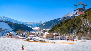 Werfenweng  Home ski run  Skiing Austria [upl. by Nart]