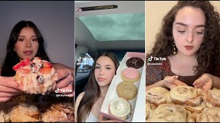 Desserts 🍫🍪🍩 MUKBANG ASMR TIKTOK food compilation [upl. by Franni932]