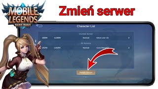 Jak zmienićprzełączyć serwer w Mobile Legends 2024  Zmiana serwera MLBB [upl. by Aliehs]