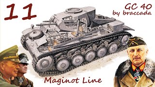 11  Maginot Line  Ultimate Difficulty  Panzer Corps GC40 [upl. by Greeson758]