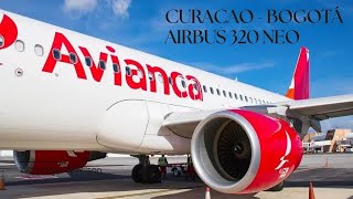 TRIP REPORT  AVIANCA A320Neo CURACAO  BOGOTÁ  EXPERIENCIA 100 EXCELENTE [upl. by Repip]